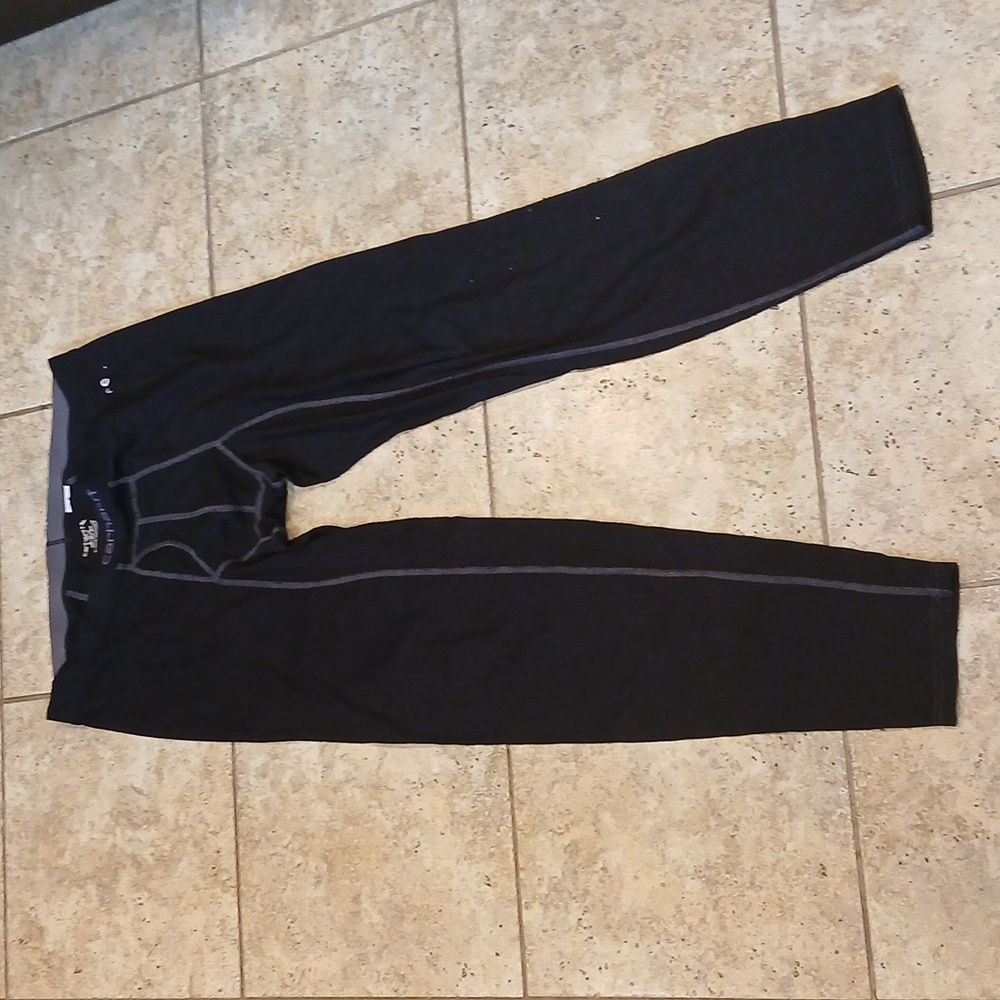 Carhartt Black Long John Thermal Underwear Pants XL Men’s Base Layer Outdoors